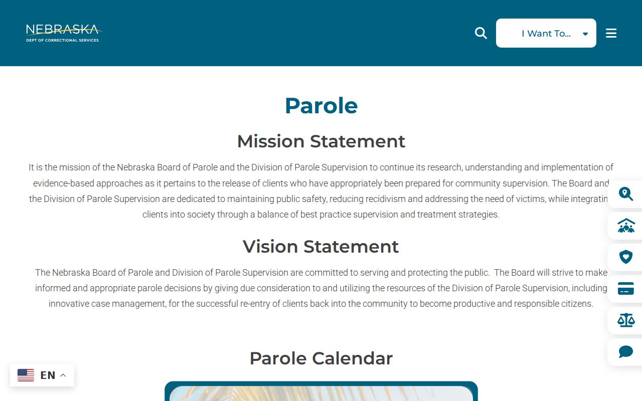 Boyd County criminal records and Nebraska parole authority
