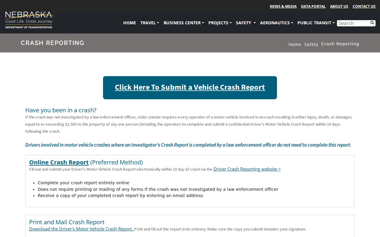 Boyd County criminal and crash record request information