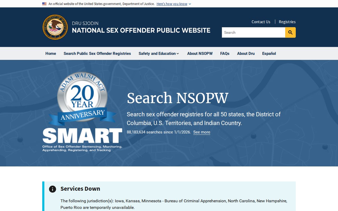 National cross-state layer for Boyd County sex offender searches